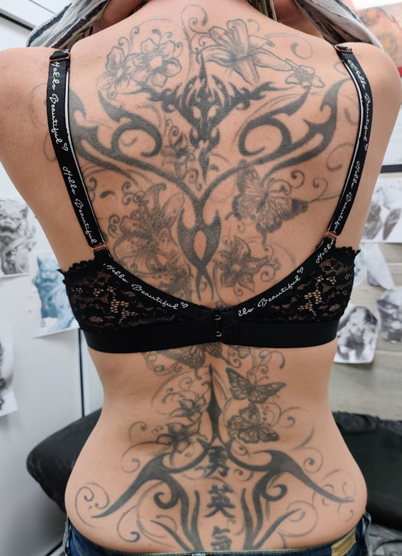 Cover Up Tattoo Vorher